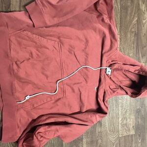 Nike Women's Red Hoodie Sweater